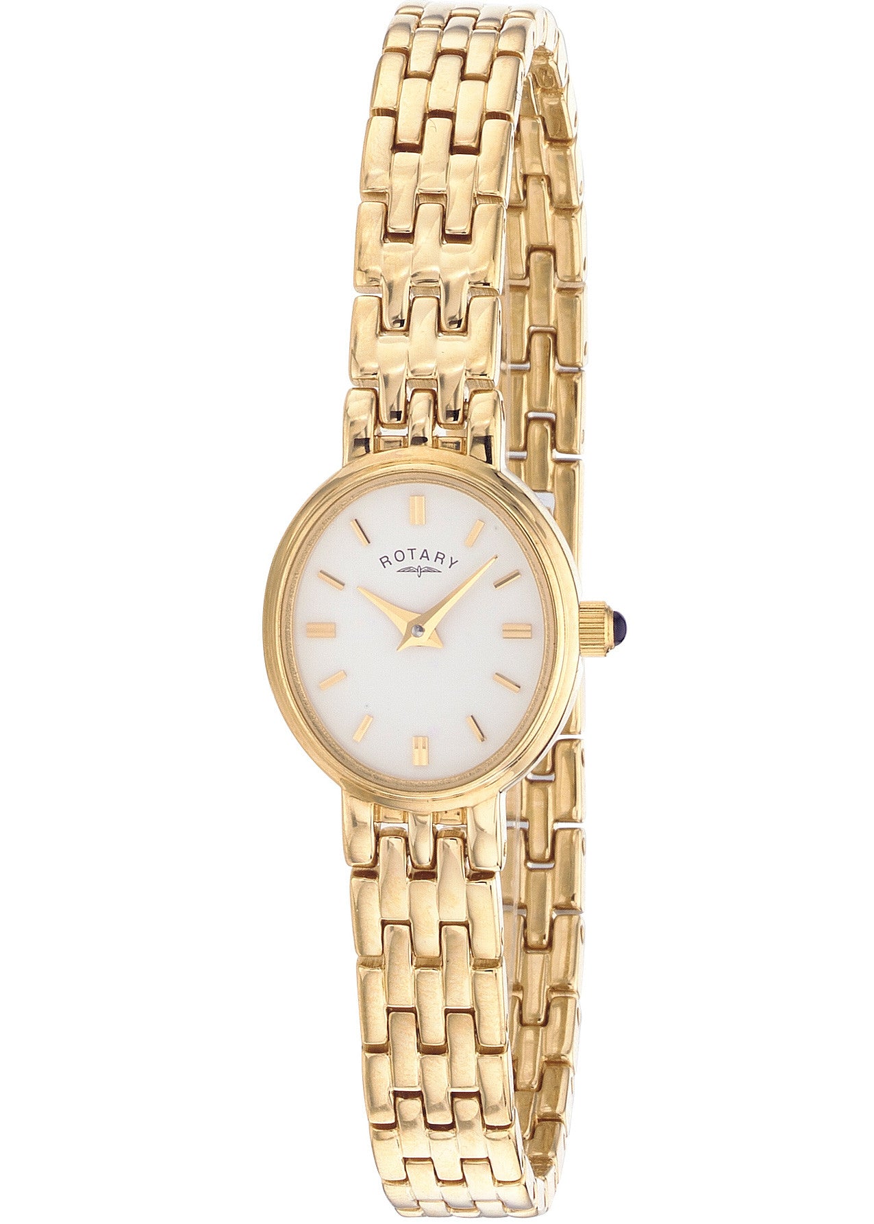 Rotary Gold-plated Bracelet Ladies Case Watch