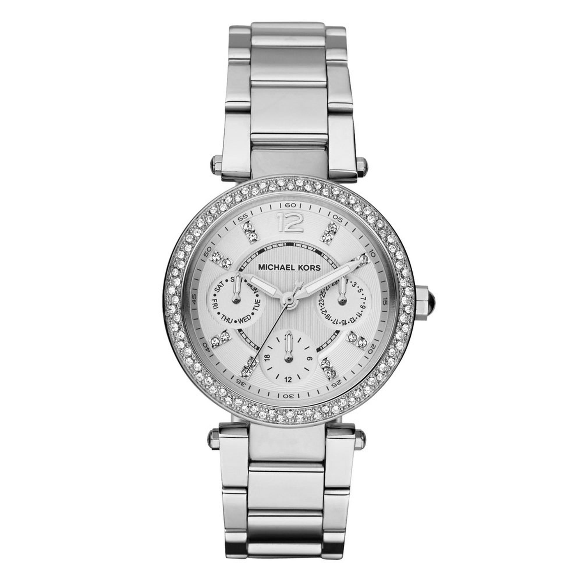 Mk silver ladies watches Clearance