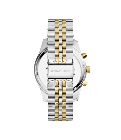 Michael Kors Two Tone Lexington Unisex Watch MK8344 Knight