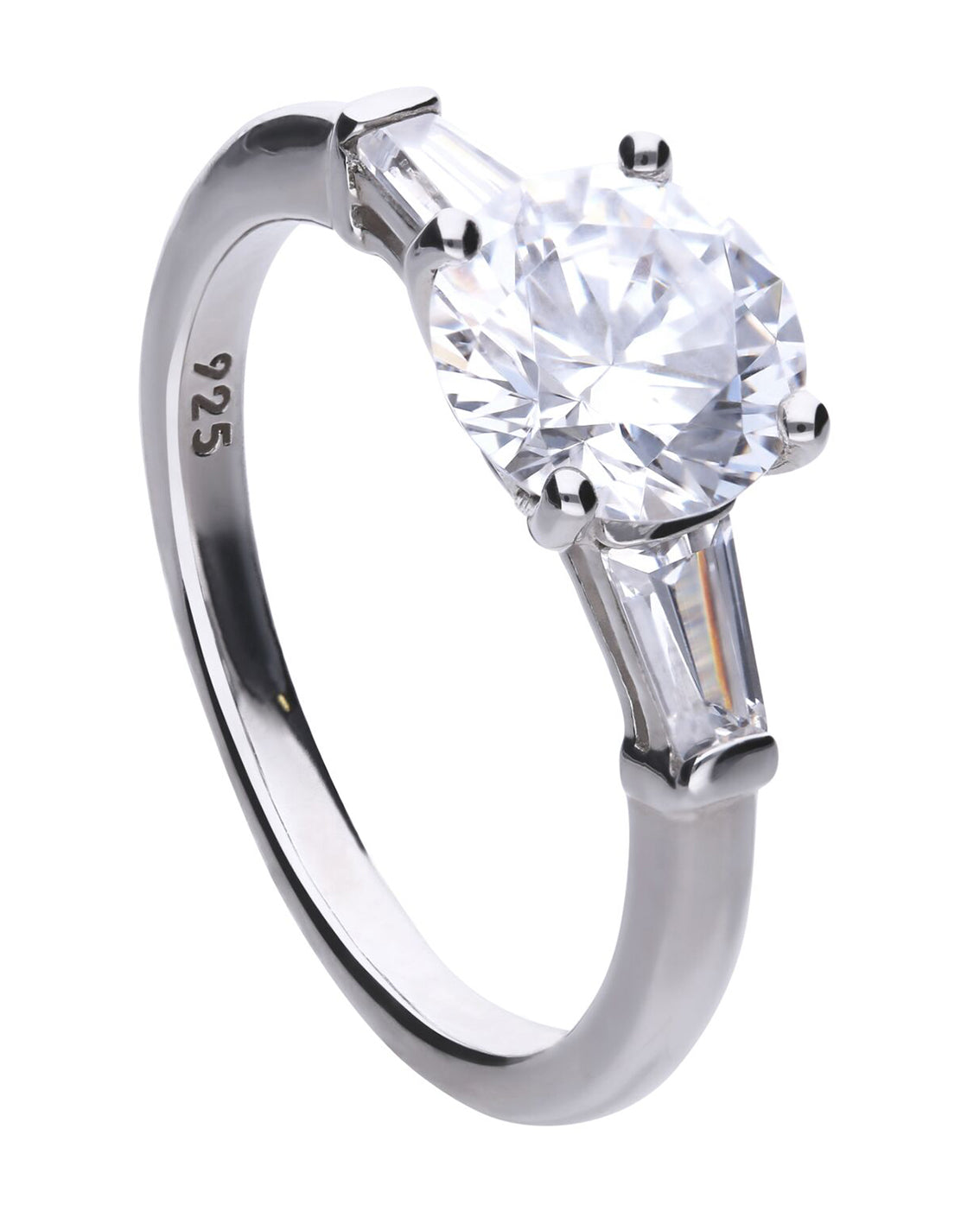 Zareen , Designer Cubic Zirconia Solitaire Diamond Ring for Women-DUB0 –  www.soosi.co.in