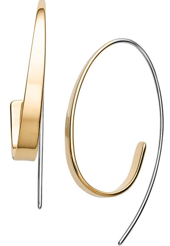Skagen Kariana Gold-Tone Curl Earrings SKJ1217998