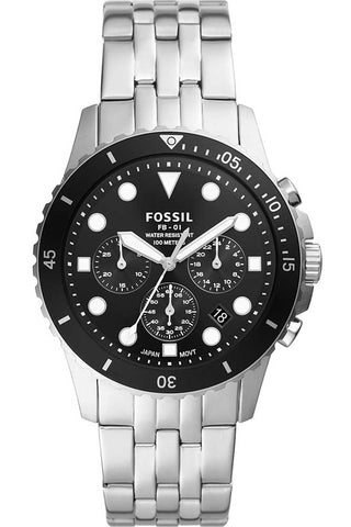 Fossil FB-01 Chronograph Stainless Steel Watch  FS5837